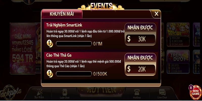 Nạp tiền vào tài khoản K89bet của bạn bằng thẻ game - K89bet
